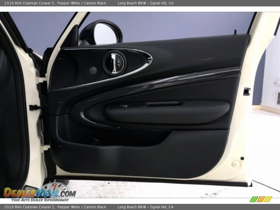 2019 Mini Clubman Cooper S Pepper White / Carbon Black Photo #26