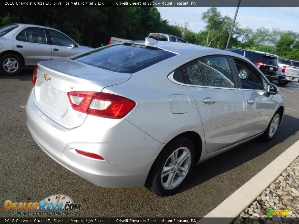 2018 Chevrolet Cruze LT Silver Ice Metallic / Jet Black Photo #6