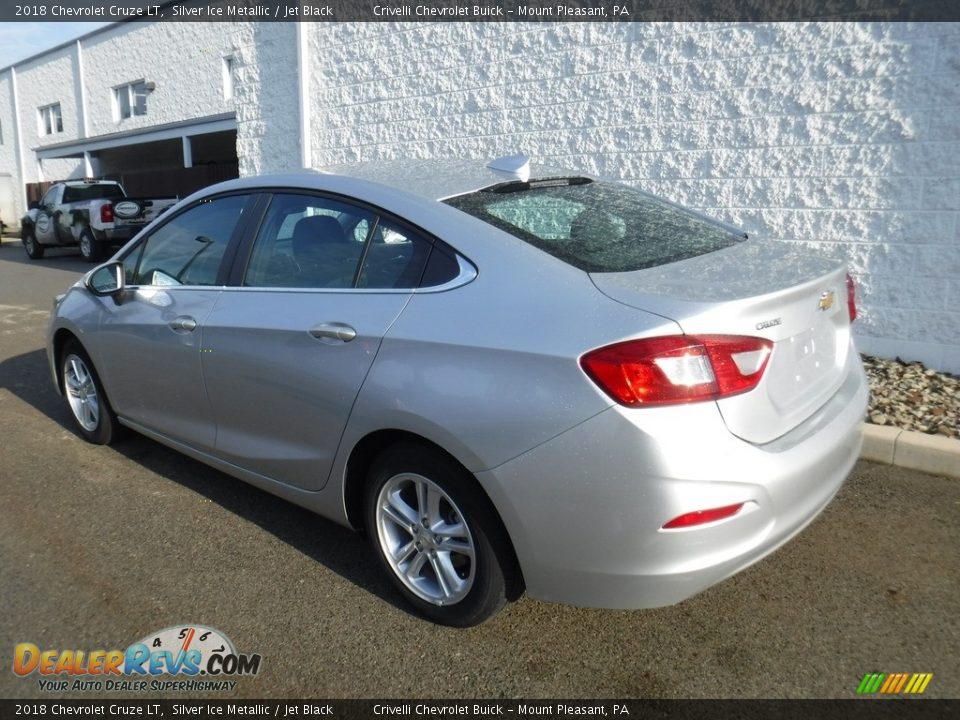 2018 Chevrolet Cruze LT Silver Ice Metallic / Jet Black Photo #9