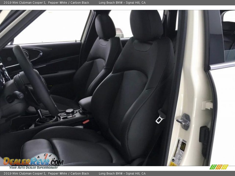 2019 Mini Clubman Cooper S Pepper White / Carbon Black Photo #32
