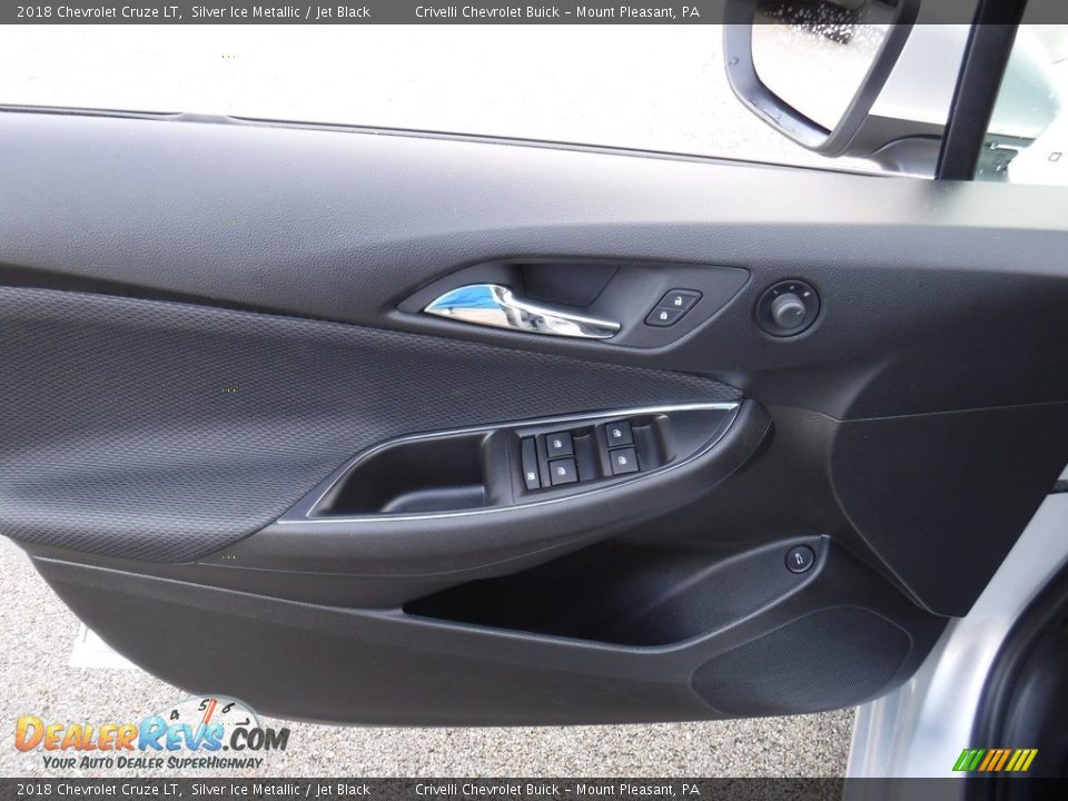 2018 Chevrolet Cruze LT Silver Ice Metallic / Jet Black Photo #11
