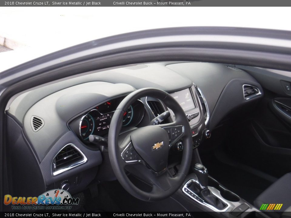 2018 Chevrolet Cruze LT Silver Ice Metallic / Jet Black Photo #12