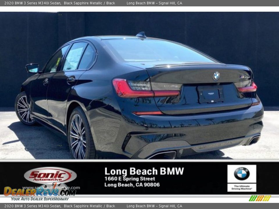 2020 BMW 3 Series M340i Sedan Black Sapphire Metallic / Black Photo #2