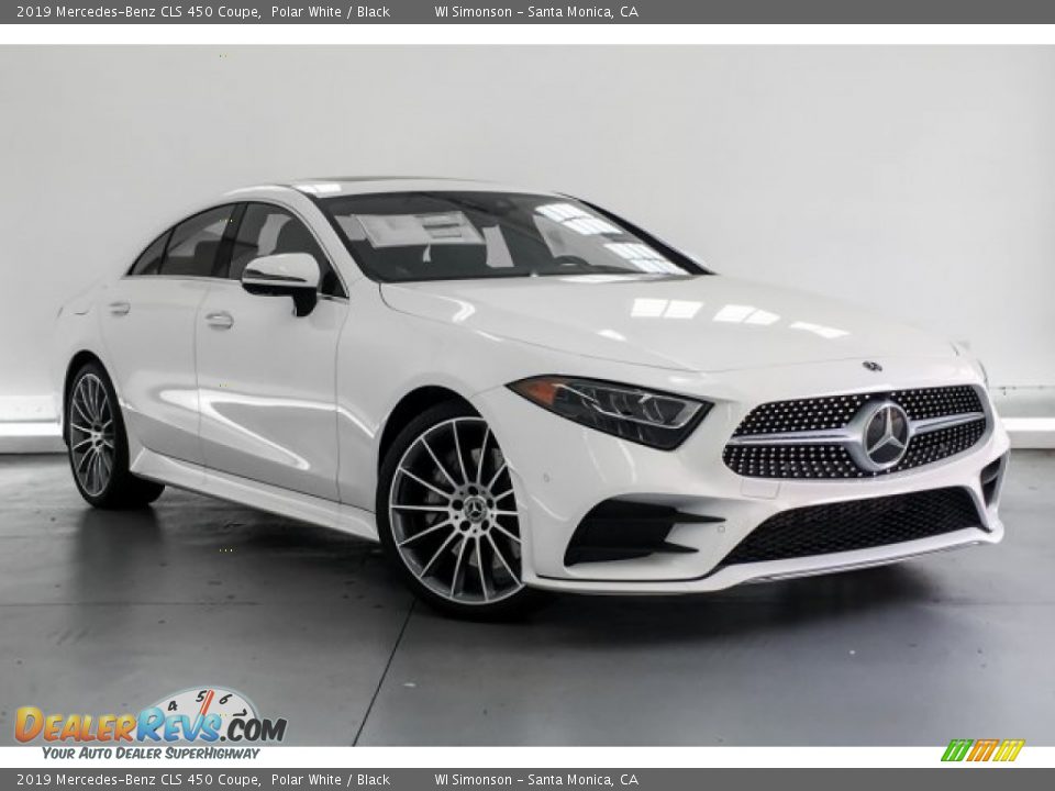 2019 Mercedes-Benz CLS 450 Coupe Polar White / Black Photo #10