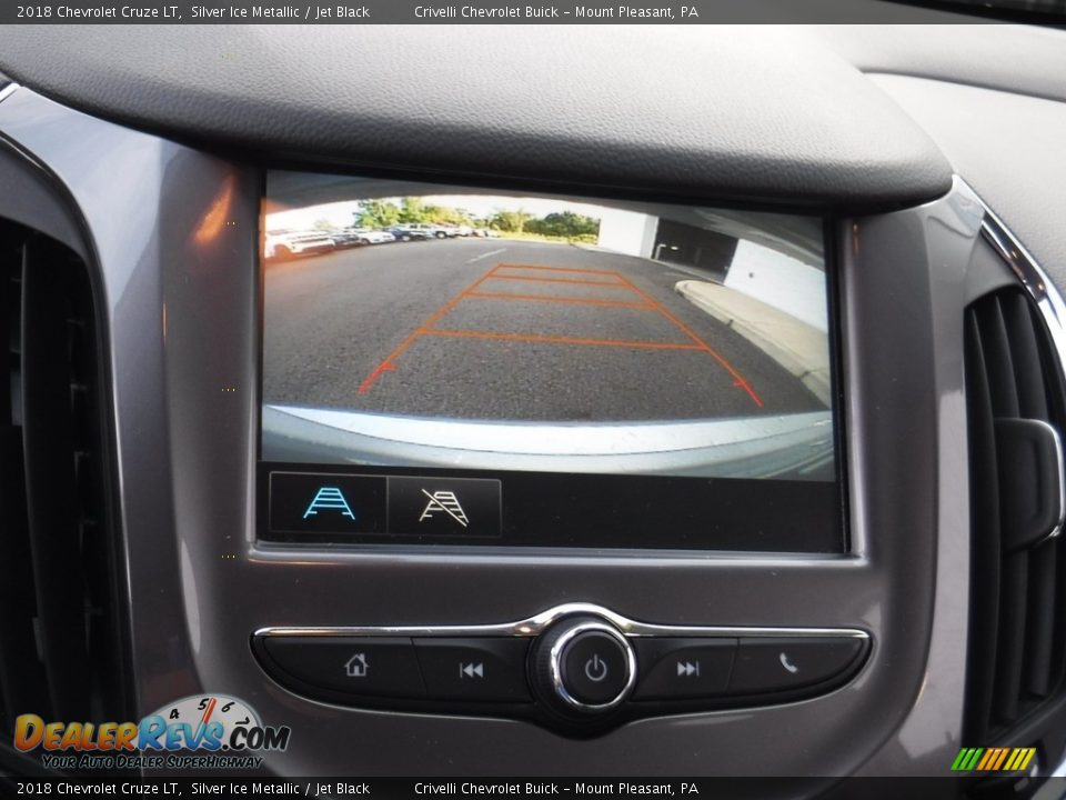 2018 Chevrolet Cruze LT Silver Ice Metallic / Jet Black Photo #16