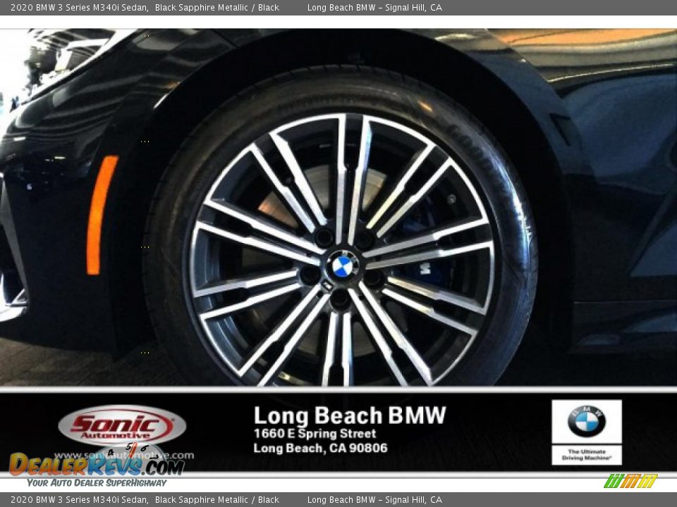 2020 BMW 3 Series M340i Sedan Black Sapphire Metallic / Black Photo #9