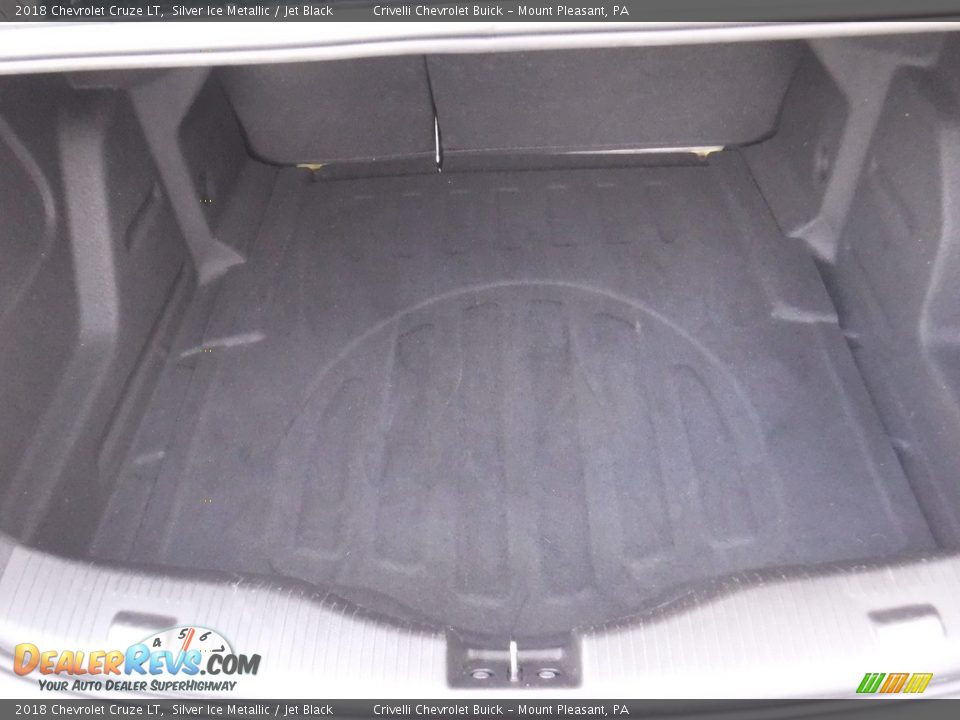 2018 Chevrolet Cruze LT Silver Ice Metallic / Jet Black Photo #24