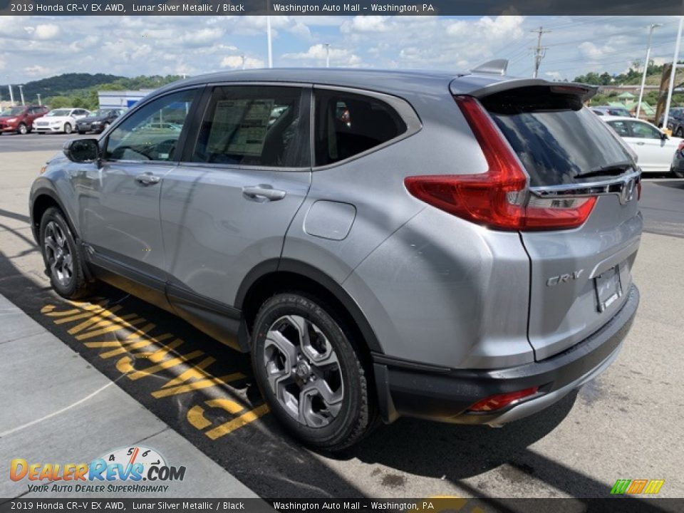2019 Honda CR-V EX AWD Lunar Silver Metallic / Black Photo #5