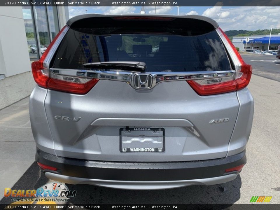 2019 Honda CR-V EX AWD Lunar Silver Metallic / Black Photo #6