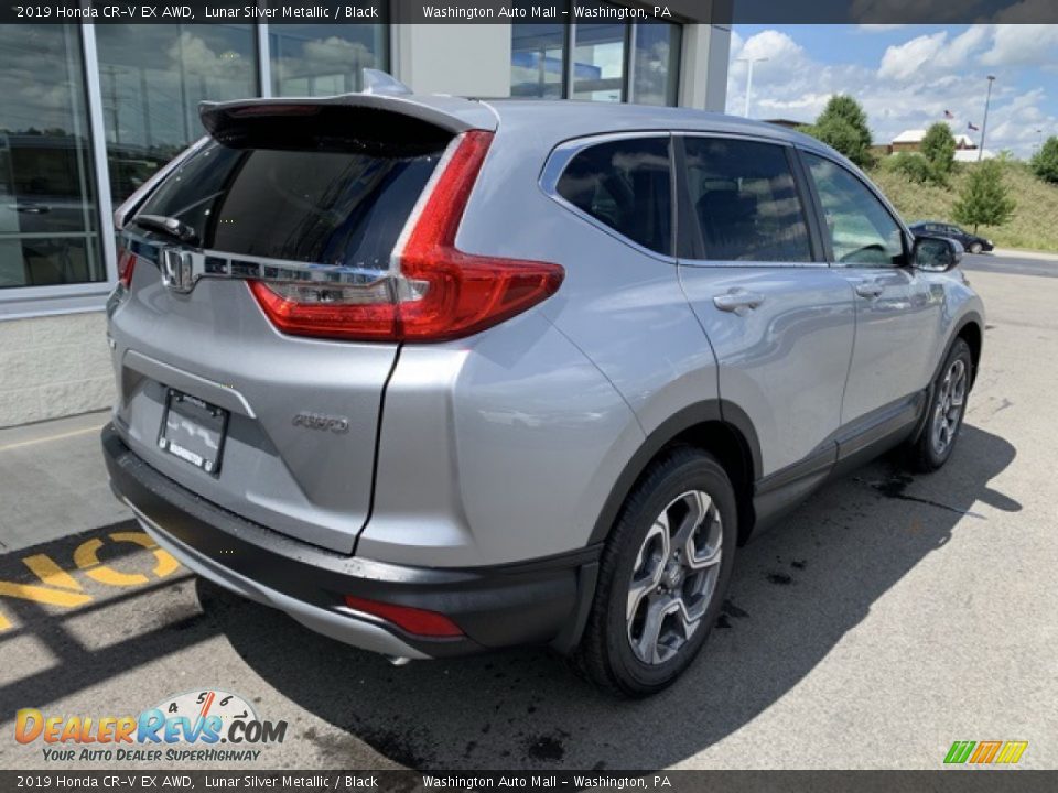 2019 Honda CR-V EX AWD Lunar Silver Metallic / Black Photo #7