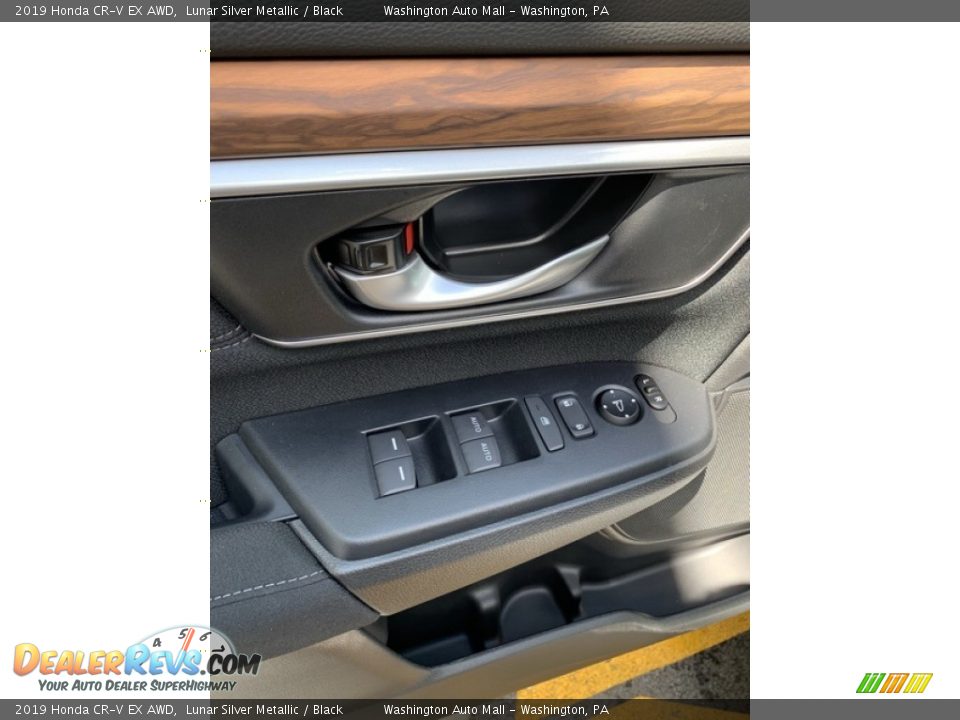 2019 Honda CR-V EX AWD Lunar Silver Metallic / Black Photo #11