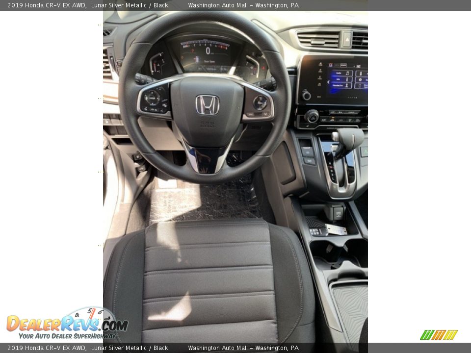 2019 Honda CR-V EX AWD Lunar Silver Metallic / Black Photo #13