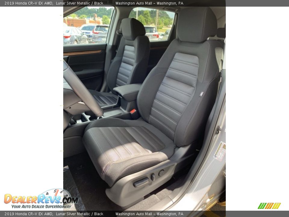 2019 Honda CR-V EX AWD Lunar Silver Metallic / Black Photo #14