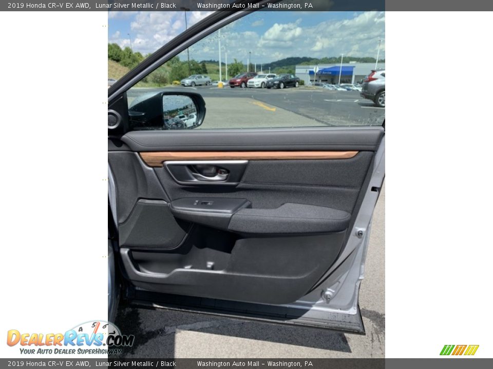 2019 Honda CR-V EX AWD Lunar Silver Metallic / Black Photo #26