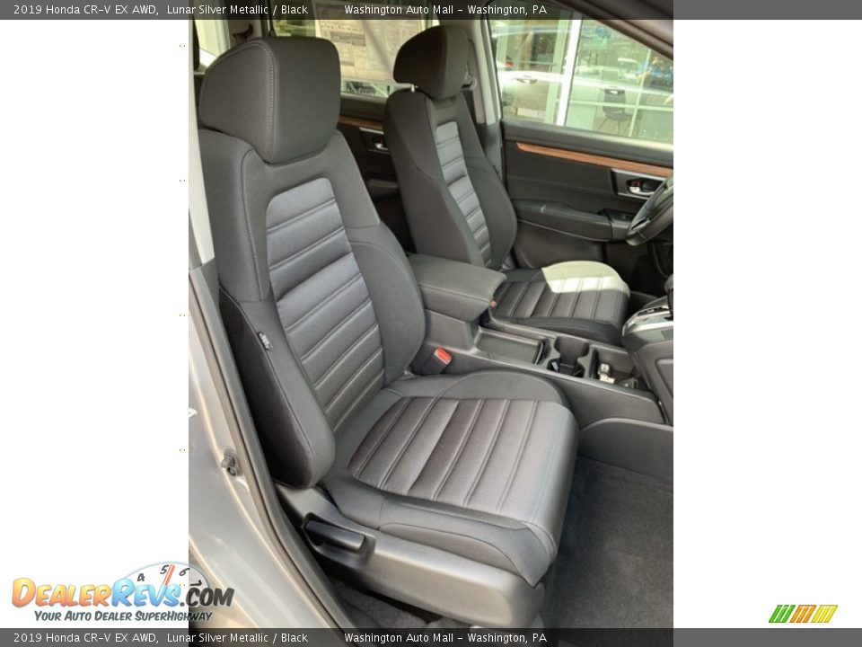 2019 Honda CR-V EX AWD Lunar Silver Metallic / Black Photo #27