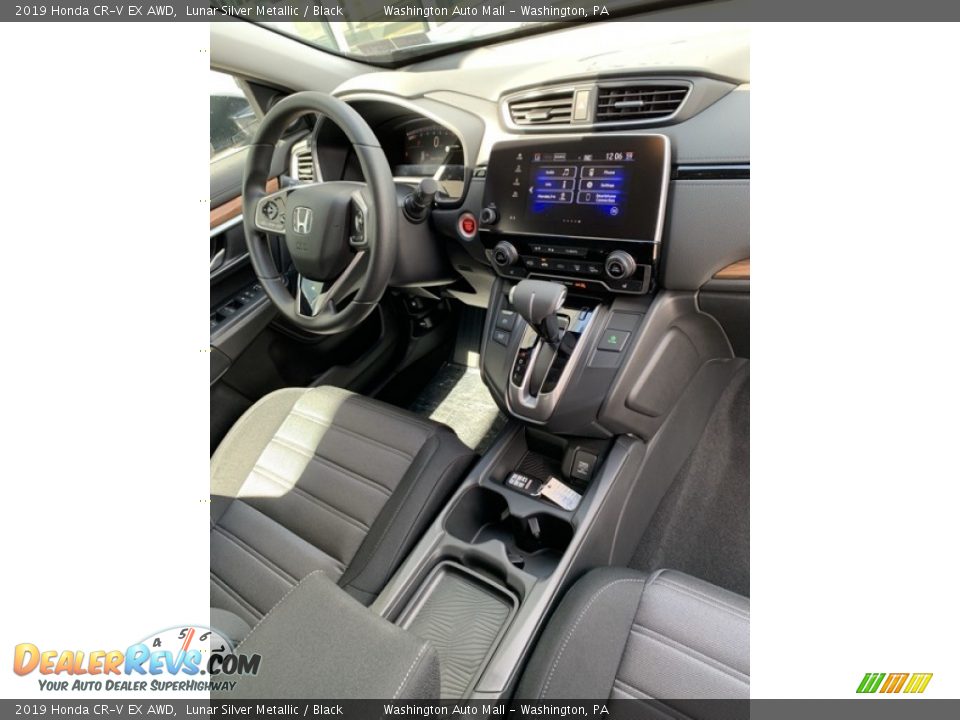 2019 Honda CR-V EX AWD Lunar Silver Metallic / Black Photo #28