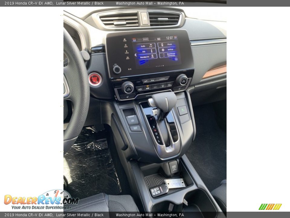 2019 Honda CR-V EX AWD Lunar Silver Metallic / Black Photo #32
