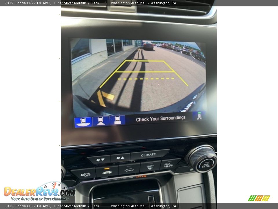 2019 Honda CR-V EX AWD Lunar Silver Metallic / Black Photo #33