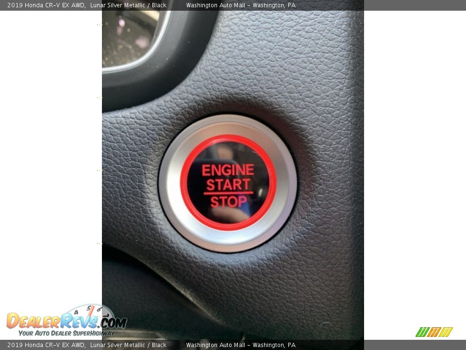 2019 Honda CR-V EX AWD Lunar Silver Metallic / Black Photo #36