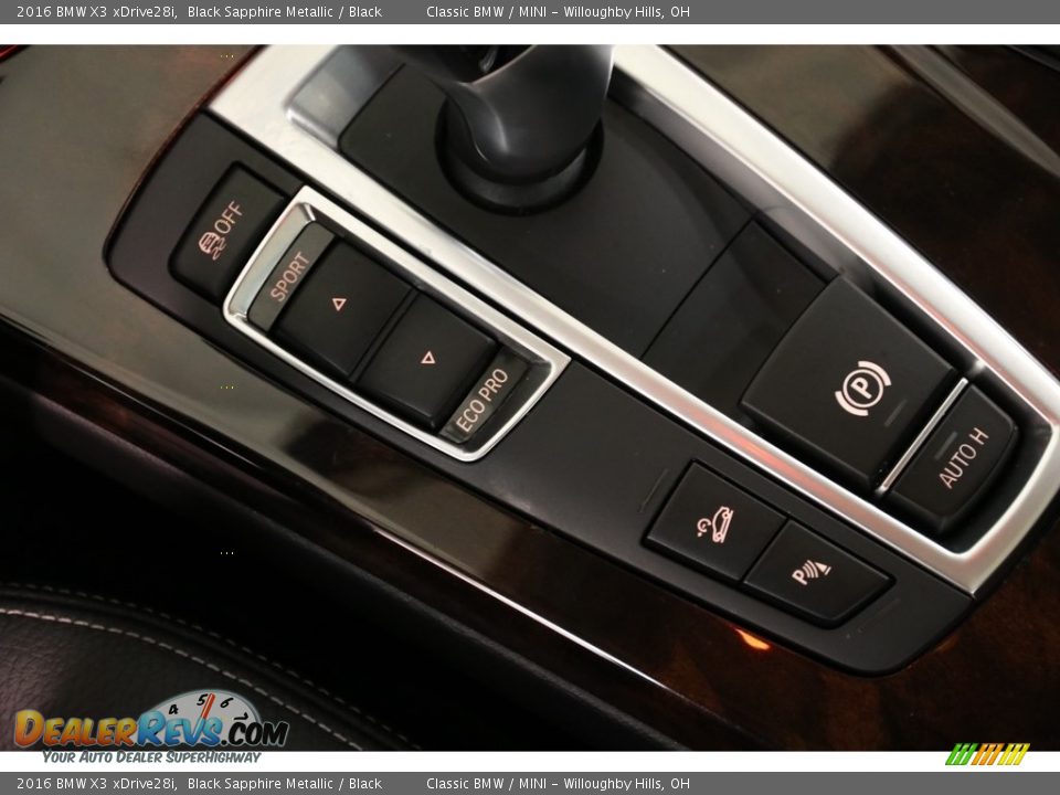 2016 BMW X3 xDrive28i Black Sapphire Metallic / Black Photo #16