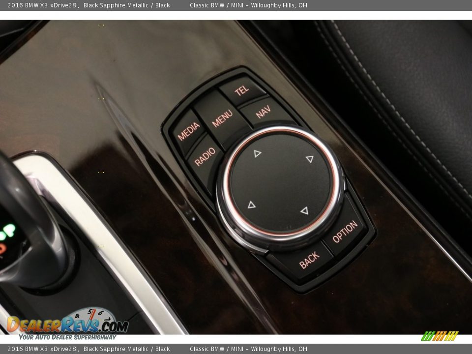 2016 BMW X3 xDrive28i Black Sapphire Metallic / Black Photo #17