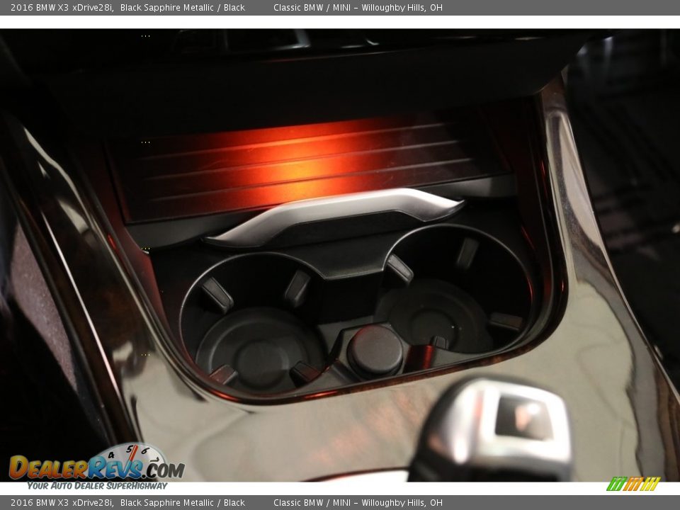 2016 BMW X3 xDrive28i Black Sapphire Metallic / Black Photo #18