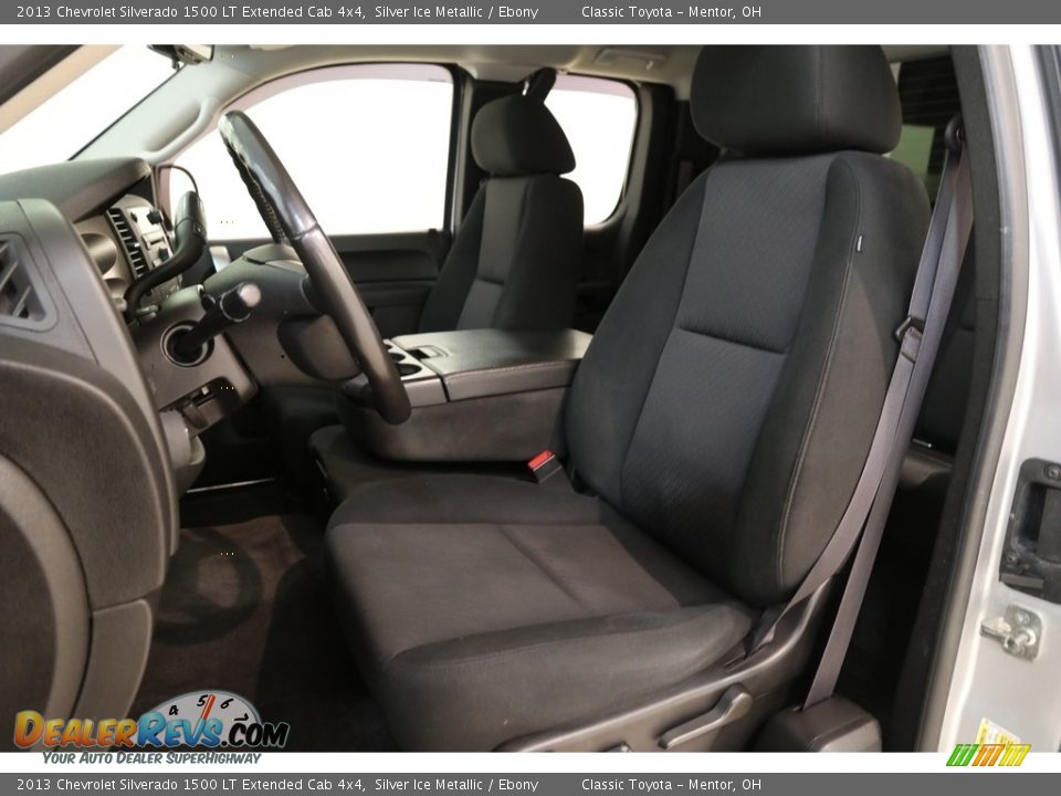 2013 Chevrolet Silverado 1500 LT Extended Cab 4x4 Silver Ice Metallic / Ebony Photo #5