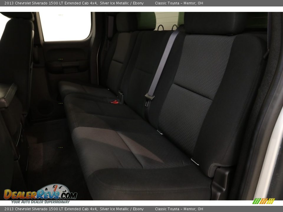 2013 Chevrolet Silverado 1500 LT Extended Cab 4x4 Silver Ice Metallic / Ebony Photo #12