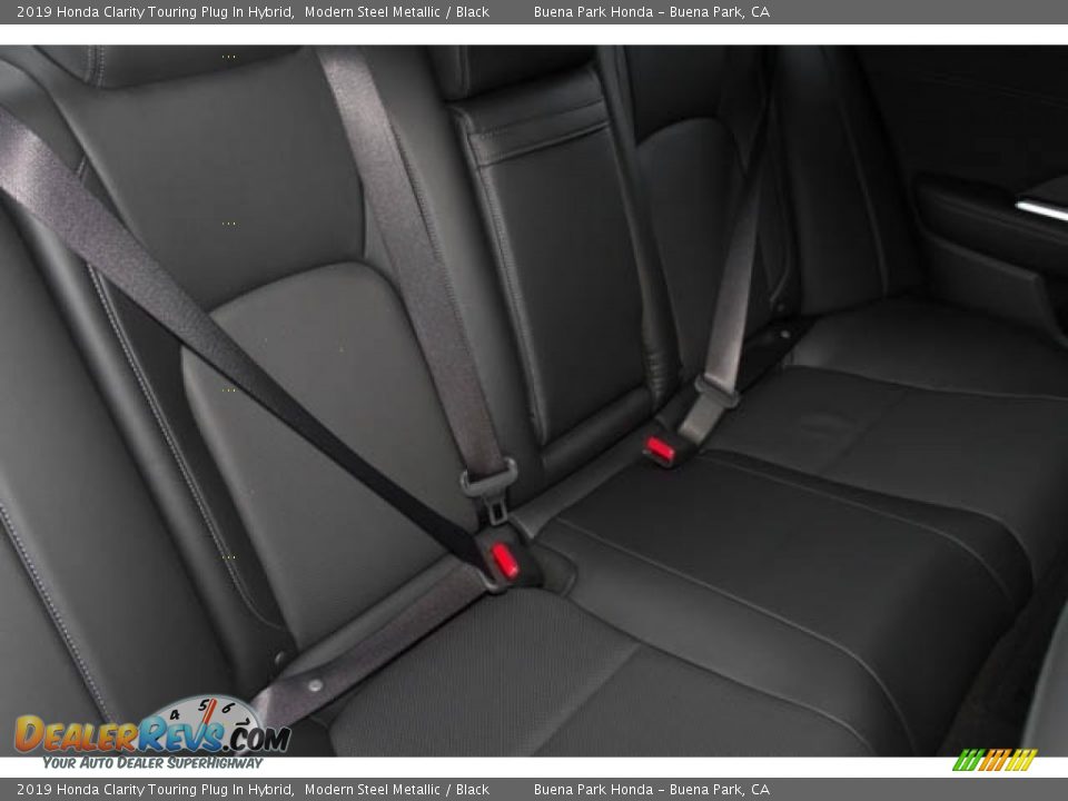2019 Honda Clarity Touring Plug In Hybrid Modern Steel Metallic / Black Photo #36