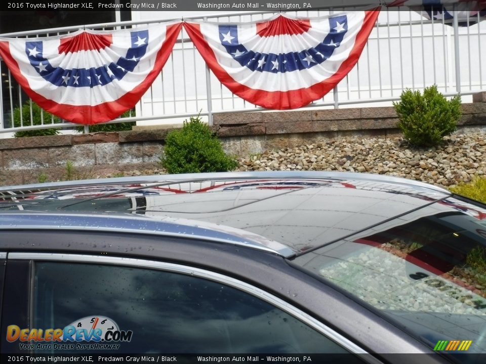 2016 Toyota Highlander XLE Predawn Gray Mica / Black Photo #3