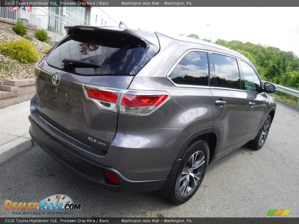 2016 Toyota Highlander XLE Predawn Gray Mica / Black Photo #10