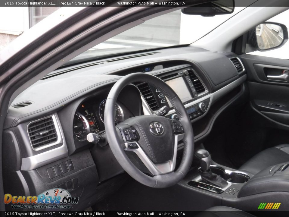 2016 Toyota Highlander XLE Predawn Gray Mica / Black Photo #14