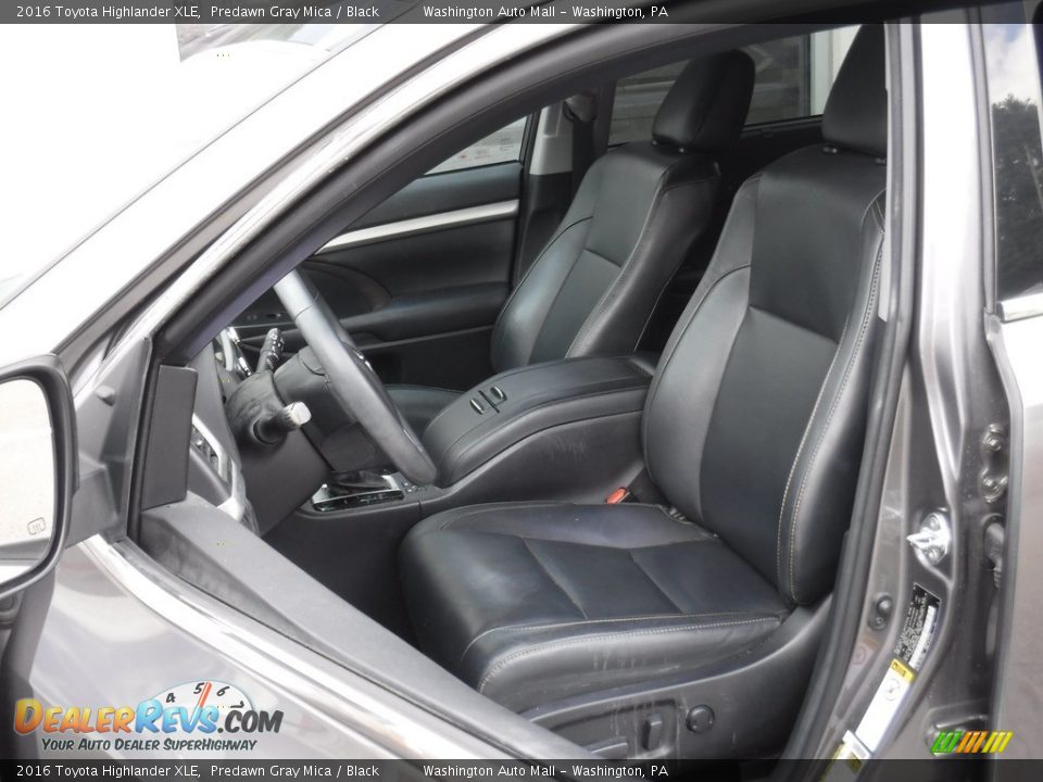 2016 Toyota Highlander XLE Predawn Gray Mica / Black Photo #15