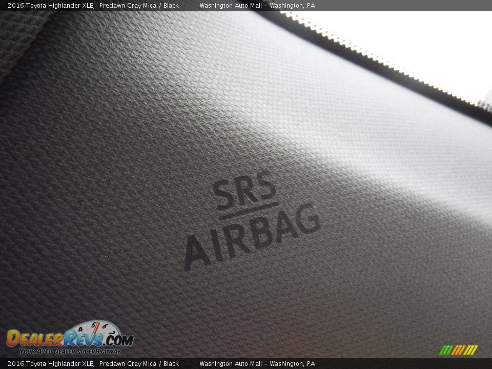 2016 Toyota Highlander XLE Predawn Gray Mica / Black Photo #16