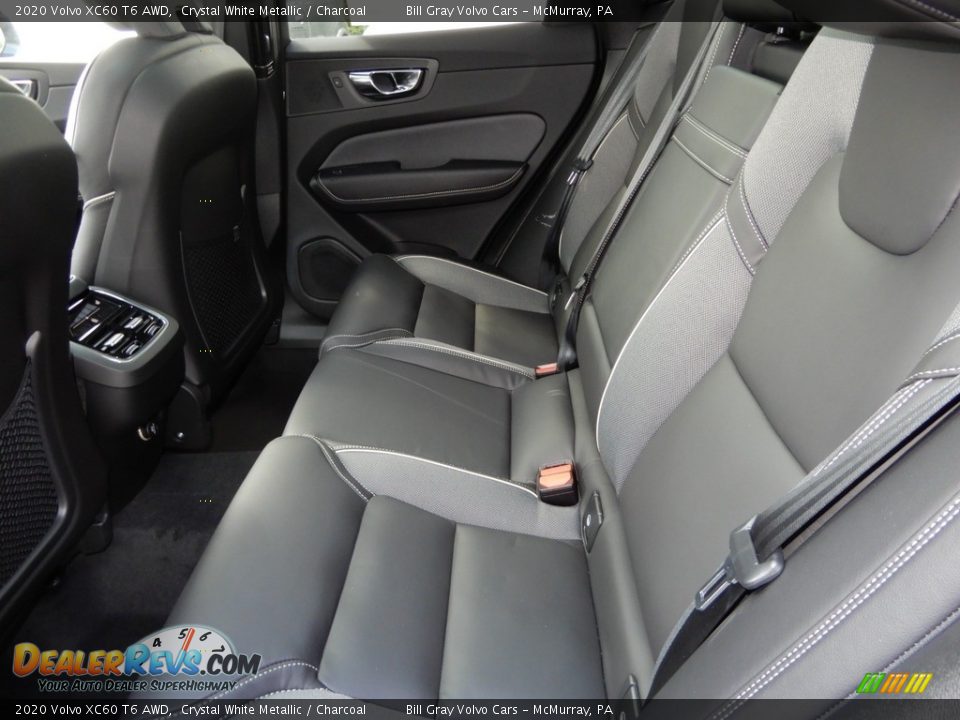 Rear Seat of 2020 Volvo XC60 T6 AWD Photo #8