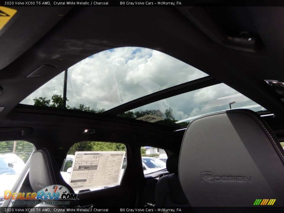 Sunroof of 2020 Volvo XC60 T6 AWD Photo #12