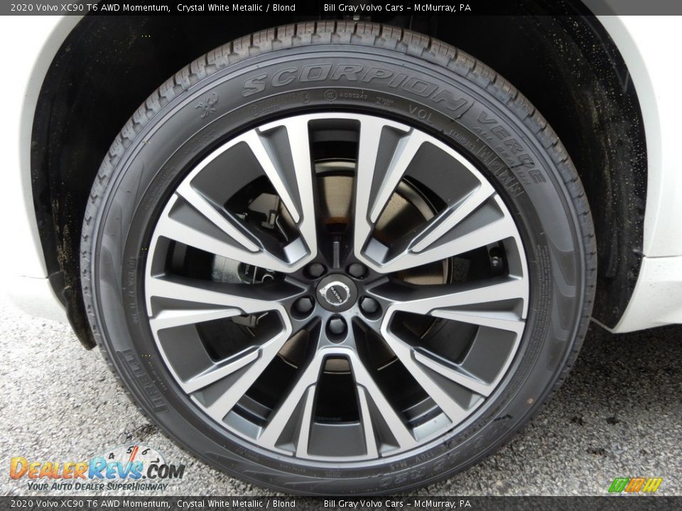 2020 Volvo XC90 T6 AWD Momentum Wheel Photo #6