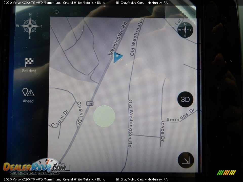 Navigation of 2020 Volvo XC90 T6 AWD Momentum Photo #13