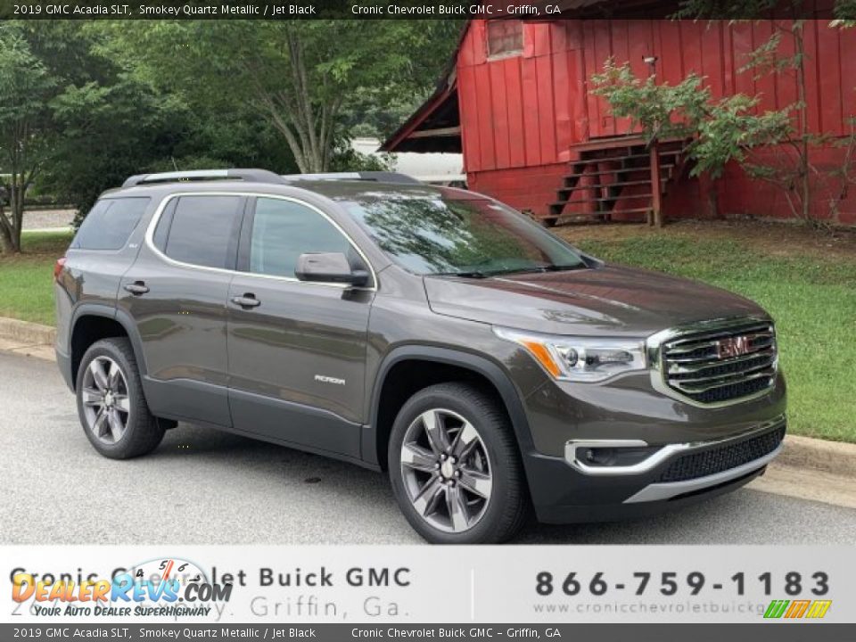 2019 GMC Acadia SLT Smokey Quartz Metallic / Jet Black Photo #1