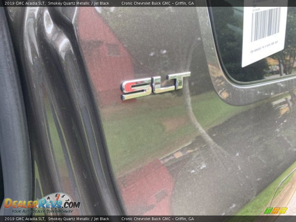 2019 GMC Acadia SLT Smokey Quartz Metallic / Jet Black Photo #8