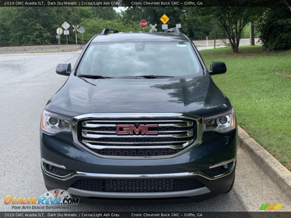 2019 GMC Acadia SLT Dark Sky Metallic / Cocoa/Light Ash Gray Photo #2