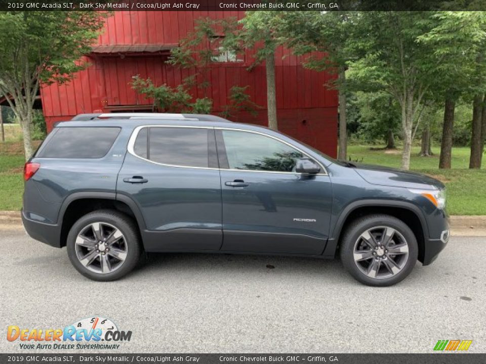 Dark Sky Metallic 2019 GMC Acadia SLT Photo #3