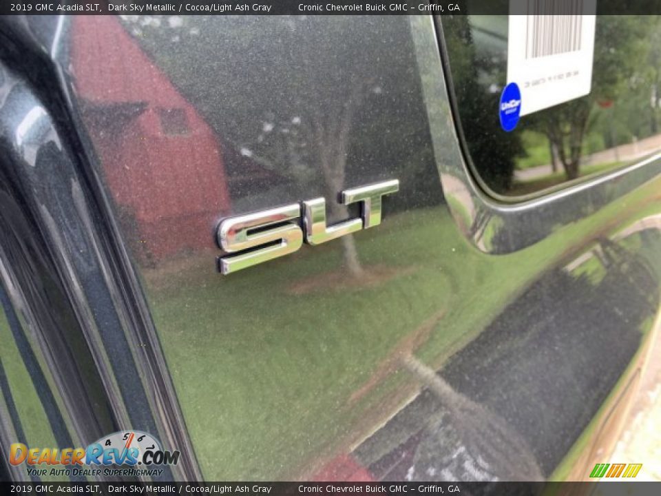2019 GMC Acadia SLT Dark Sky Metallic / Cocoa/Light Ash Gray Photo #9