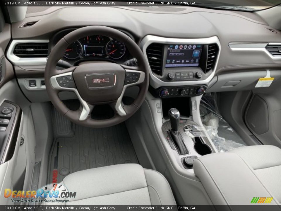 Cocoa/Light Ash Gray Interior - 2019 GMC Acadia SLT Photo #10