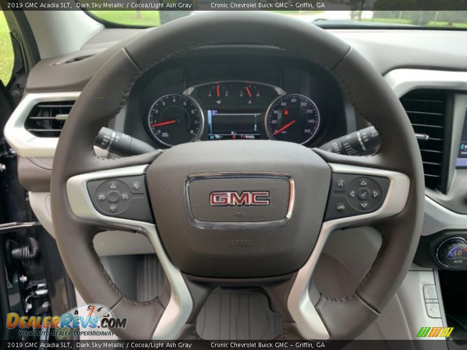 2019 GMC Acadia SLT Steering Wheel Photo #12