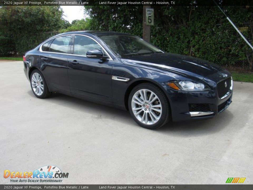 Portofino Blue Metallic 2020 Jaguar XF Prestige Photo #1