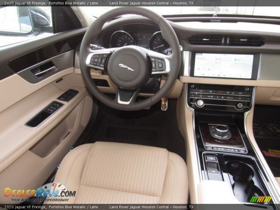 Dashboard of 2020 Jaguar XF Prestige Photo #13