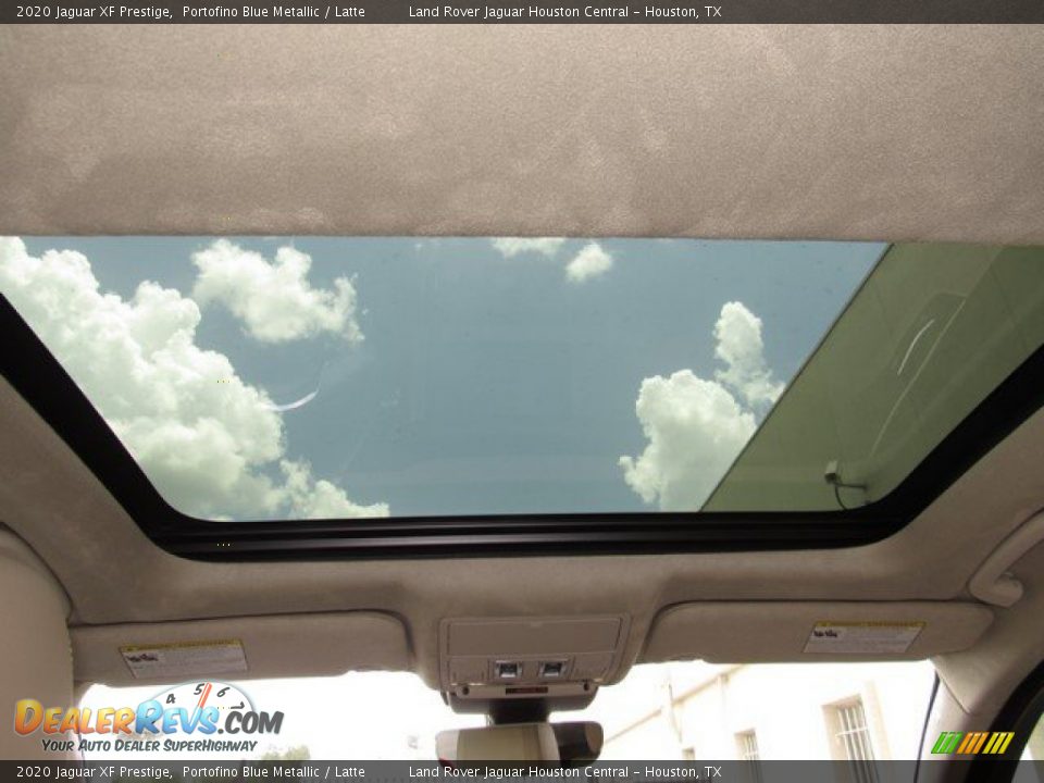 Sunroof of 2020 Jaguar XF Prestige Photo #16