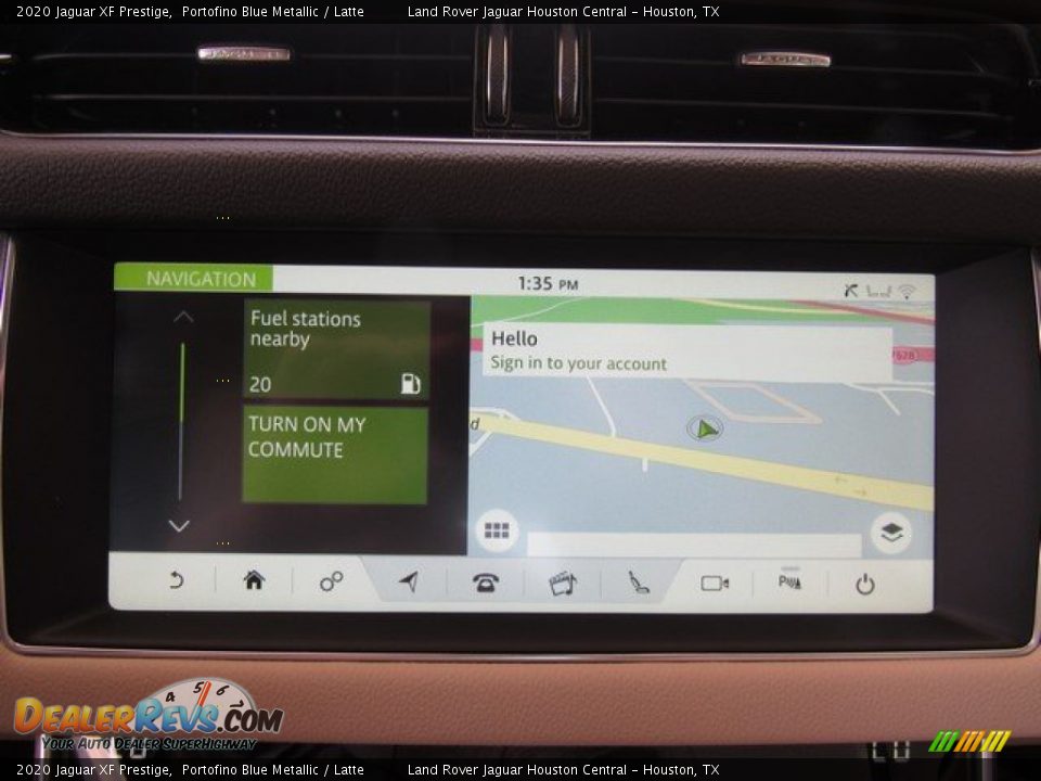 Navigation of 2020 Jaguar XF Prestige Photo #33
