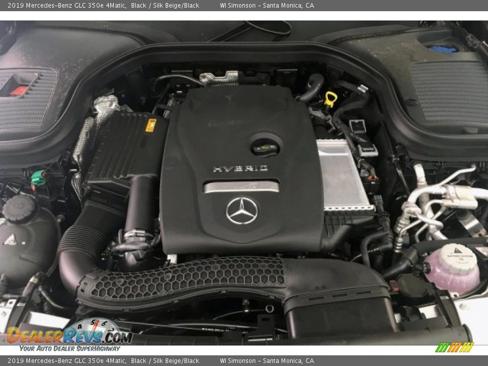 2019 Mercedes-Benz GLC 350e 4Matic Black / Silk Beige/Black Photo #8